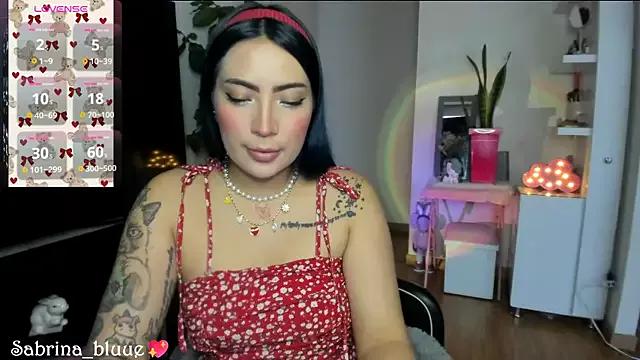 Sabrina_bluue from StripChat is Freechat