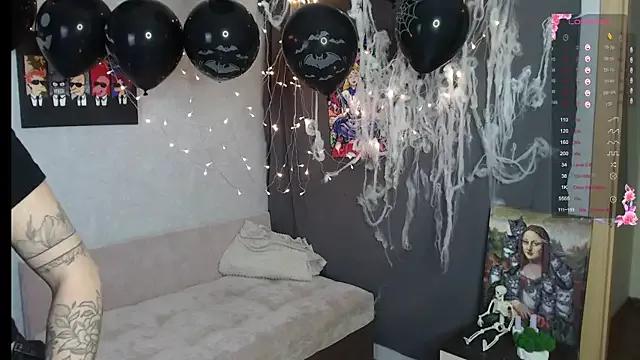 Violetwin from StripChat is Freechat